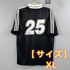 Oasisアディダス 半袖 Tシャツ ユニフォーム ブラック 25番 XL 5