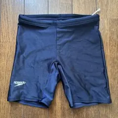 speedo 男児 スクール水着 130 紺 スパッツ 練習用 授業用