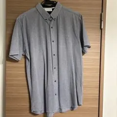 M*i様 LACOSTE グレー ボタンダウン 半袖シャツ サイズ5