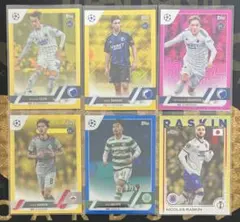 Topps UEFA Japan Edition シリアル6枚セット