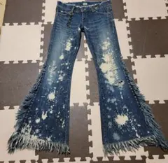 新品 初期LGB BLUE SKY CROWフリンジ ifsixwasnine - メルカリ