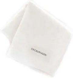 CK CALVIN KLEIN ホワイトハンカチ