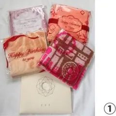 est ハンカチセット 5枚 タオルハンカチ ギフト 新品未使用