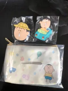 クレヨンしんちゃん ティッシュカバー ラバーマスコット 2個セット