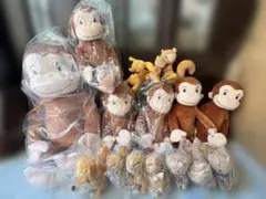 16個★おさるのジョージ ぬいぐるみ 60cm ハンドリー ニョッキ ジャンピー