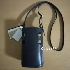 マニプリレザーミニショルダーバック ブラック新品タグ付きのサムネイル