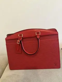 ルイヴィトンLouis Vuitton エピレザー レッドユニセックス書類PC鞄