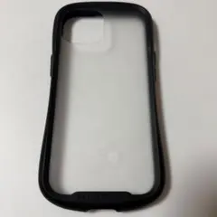 iPhone15 iFace 黒 フロスト