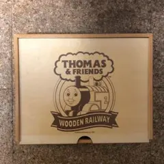 レア　機関車トーマス　木製収納箱