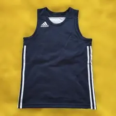 アディダスadidas ノースリーブ タンクトップ リバーシブルネイビーホワイトのサムネイル