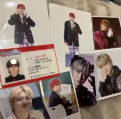 超特急　ユーキ　EBiDAN ミニフォト　生写真　学生証　特典　セット　まとめ