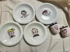 ミスタードーナツ　お皿4枚セット&湯飲みのサムネイル