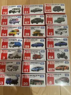トミカ 22種 24台まとめ売り TOMICA - メルカリ