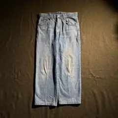 90s Vintage unknown trousers wide denim