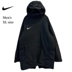 NIKE ナイキ ベンチコート ロング丈　メンズ XL ブラック