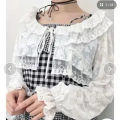 merry jenny 2024 完売品 flowerレースシアーボレロ 白系