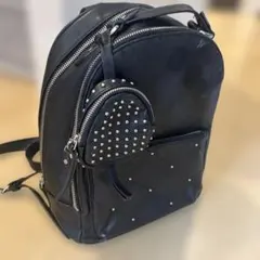 ZARA スタッズ　リュック　バッグ