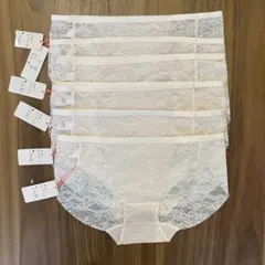 トリンプ/アモスタイル新品タグ付アウターにひびきにくいヒップハンガーショーツ６枚のサムネイル