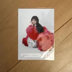 櫻坂46 生写真　藤吉夏鈴　start over ジャケット写真衣装　座り