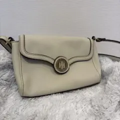 海外購入品✨ TOMMY HILFIGER ショルダーバッグ アイボリー