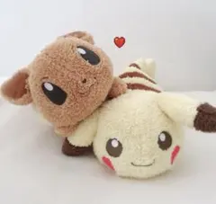 最終値下げ 一番くじ B賞 くったりぬいぐるみ ピカチュウ イーブイ 2014