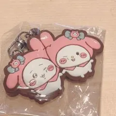 【新品未開封】ちいかわ　マイメロ　ラバーチャーム