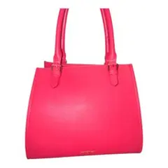 Samantha Thavasaサマンサタバサトートバッグピンクレザー