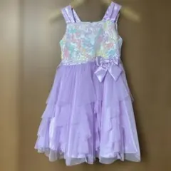 Jona Michelle 子供用ドレス 紫 120-130