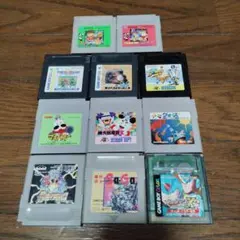 ゲームボーイソフトセット 11本