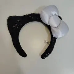 USJ 猫耳カチューシャ リボン付き