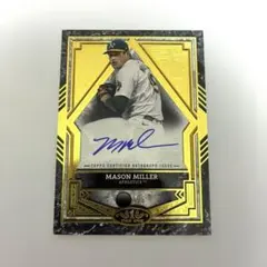 topps tier one 2025 Mason Miller auto