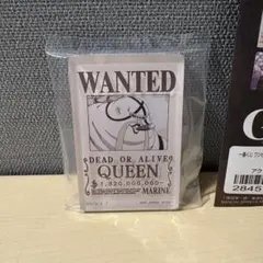 一番くじ ワンピース G賞 アクリルブロック　クイーン　手配書