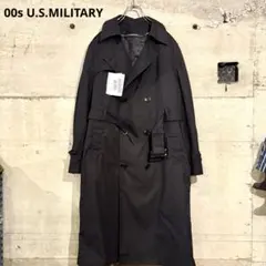 00s USA製 ミリタリー トレンチコート デッドストック