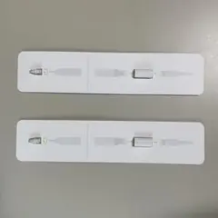 純正【新品未開封】Apple Pencil 替え芯　2個セット　ペン先　アダプタ