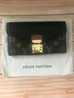 Louis vuitton 人気モノグラム黒ノワール長財布