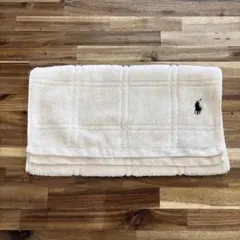 ラルフローレン フェイスタオル アイボリー