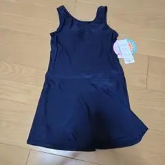 ネイビー スカート付き水着 女の子用