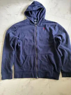 90s Ralph Lauren ジップパーカー ナス紺フェードネイビー 人気 - メルカリ