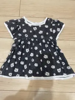 花柄トップス　100㎝　teteatete