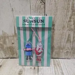 24時間以内発送 パペットスンスン　ペアアクリルキーホルダー　キャンディストア