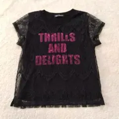 HYSTERIC GLAMOUR　ヒステリックグラマー　レース半袖トップスのサムネイル