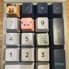 マインクラフト キーボードチャームキートップCherry MX互換・カスタム品