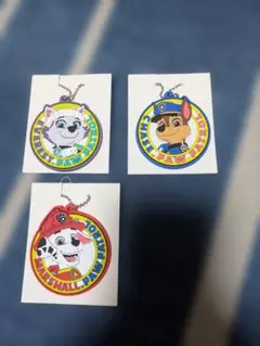 PAW PATROL ラバーキーホルダーセット かっぱ寿司