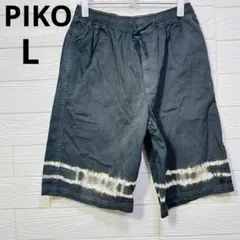PIKO タイダイ柄 ハーフパンツ サーフ イージーパンツ Lのサムネイル