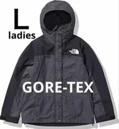 ノースフェイスマウンテンジャケット GORE-TEX／Black×Gray