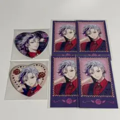 不破湊 Rose Valentine 缶バッジ チェキ風カード