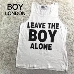 BOY LONDON ホワイトカラー プリントデザイン タンクトップのサムネイル