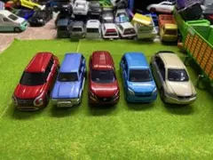 トミカ　まとめ売り　5台セット　乗用車　トヨタ　日産　三菱　国産車