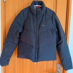 PUMA 黒 ダウンジャケット ショート丈 Lサイズ