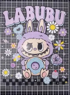 ラブブ　アイロンシート